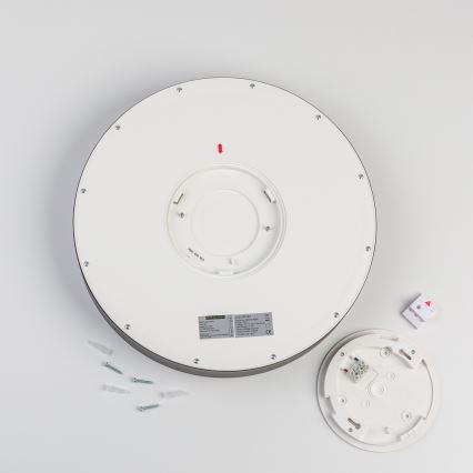 Brilagi - LED стельовий світильник для ванної POOL LED/36W/230V 3000/4000/5500K діам. 40 см IP54 чорний