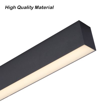 Brilagi - LED стельовий світильник для ванної кімнати SLEEKLINE LED/40W/230V 3000/4500/6000K чорний IP44