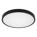 Brilagi - LED-стельовий світильник для ванної кімнати ZENNA LED/24W/230V Ø 35 см IP44 чорний