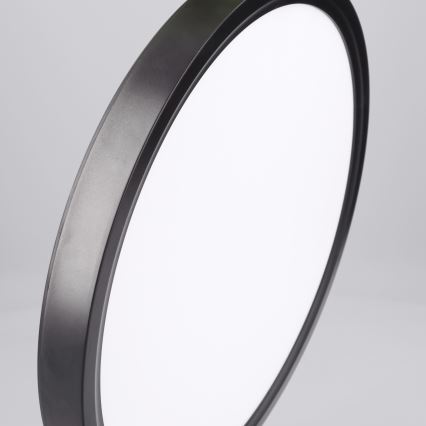 Brilagi - LED стельовий світильник ESTELA LED/18W/230V діаметр 30 см чорний