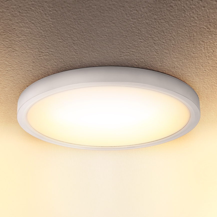 Brilagi - LED стельовий світильник ESTELA LED/18W/230V діам. 30 см білий