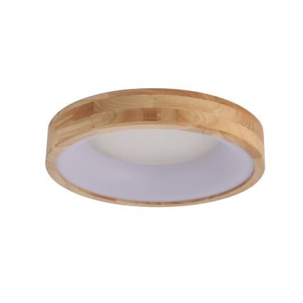 Brilagi - LED стельний світильник FALCON WOOD LED/30 Вт/230 В 3000/4000/6000 К, діаметр 45 см, з дерева