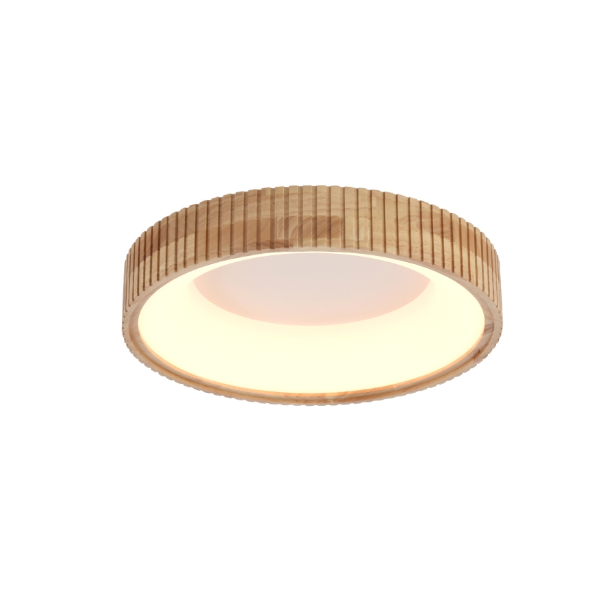 Brilagi - LED стельовий світильник FALCON WOOD MODERN LED/30 Вт/230 В 3000/4000/6000 К діаметр 45 см дерев'яний