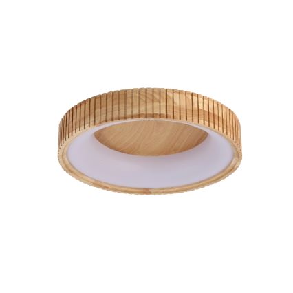Brilagi - LED стельовий світильник FALCON WOOD MODERN LED/30 Вт/230 В 3000/4000/6000 К діаметр 45 см дерев'яний