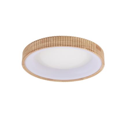BRILAGI - світлодіодний стельовий світильник FALCON WOOD MODERN LED/40W/230V 3000/4000/6000K Ø 60 см, під дерево