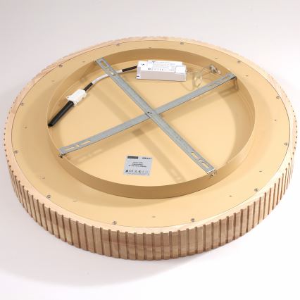 Brilagi - LED стельовий світильник FALCON WOOD MODERN LED/40W/230V 3000/4000/6000K діаметр 60 см дерево