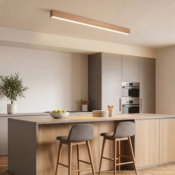 BRILAGI - LED Стельовий світильник GARDALINE LED/108W/230V дуб