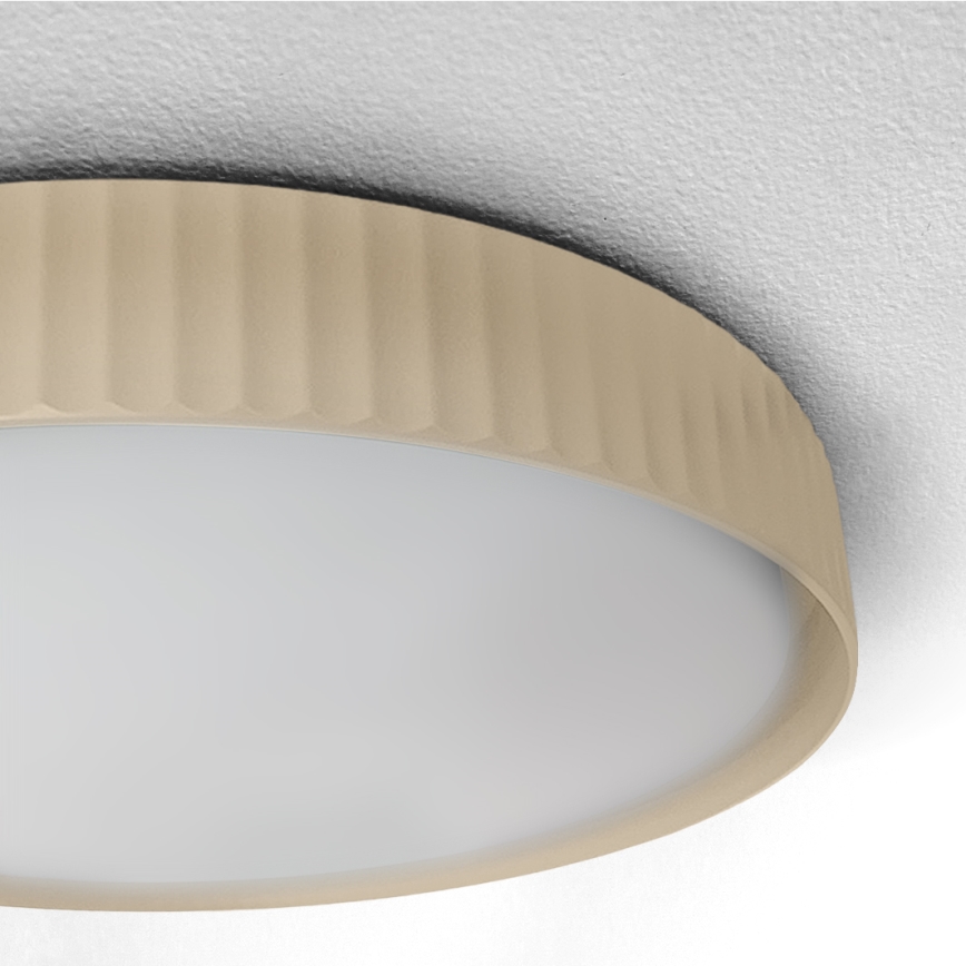 Brilagi - LED стельовий світильник LUCIA LED/24W/230V діам. 31 см бежевий