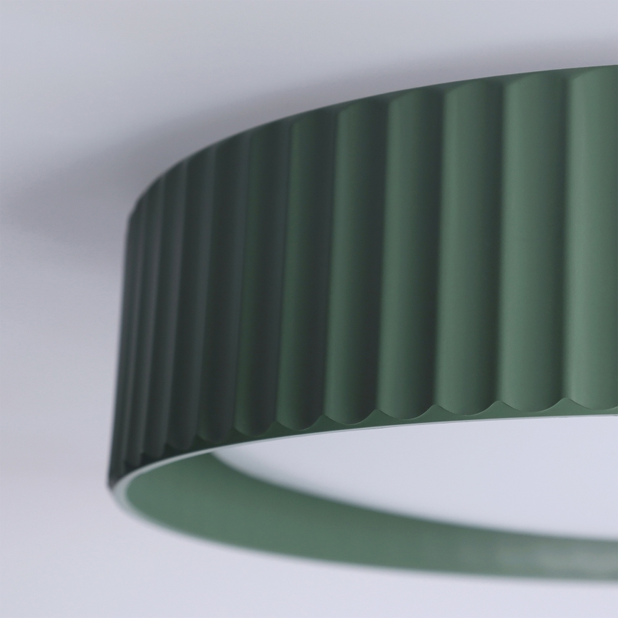 Brilagi - LED стельовий світильник LUCIA LED/24W/230V діам. 31 см зелений