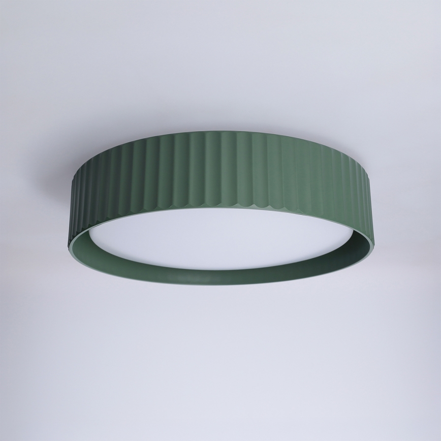 Brilagi - LED стельовий світильник LUCIA LED/24W/230V діам. 31 см зелений