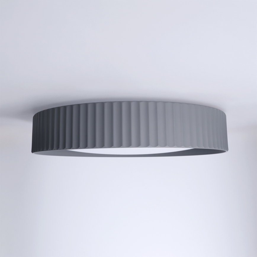Brilagi - Регульований стельовий світильник LUCIA LED/48W/230V 3000-6500K, діаметр 41 см, сірий + пульт дистанційного керування