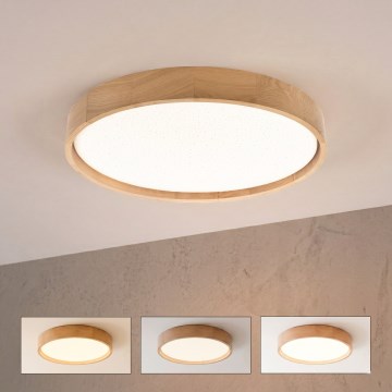 Brilagi - LED стельовий світильник MANAROLA SMART STARS з можливістю регулювання яскравості LED/36W/230V 3000-6000K Wi-Fi Tuya Beacon діаметр 51 см + пульт дистанційного керування