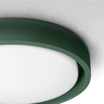 Brilagi - LED стельовий світильник MATTEO LED/24W/230V, діам. 31 см, зелений
