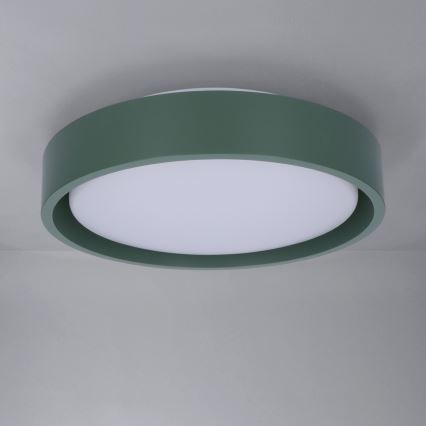 Brilagi - LED стельовий світильник MATTEO LED/24W/230V, діам. 31 см, зелений