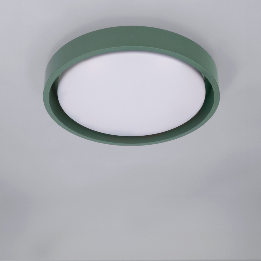Brilagi - LED стельовий світильник MATTEO LED/24W/230V, діам. 31 см, зелений