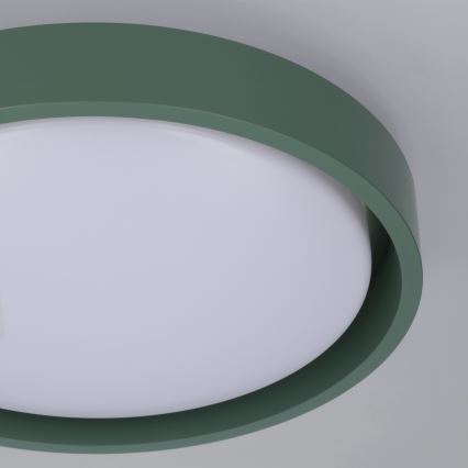 Brilagi - LED стельовий світильник MATTEO LED/24W/230V, діам. 31 см, зелений