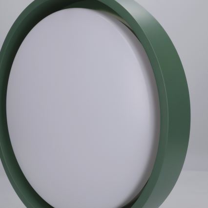 Brilagi - LED стельовий світильник MATTEO LED/24W/230V, діам. 31 см, зелений