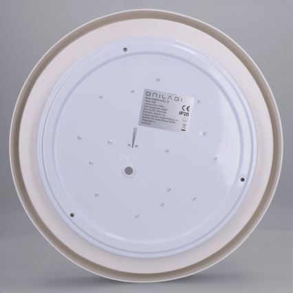 Brilagi - LED стельовий світильник MATTEO LED/24W/230V, діам. 31 см, зелений
