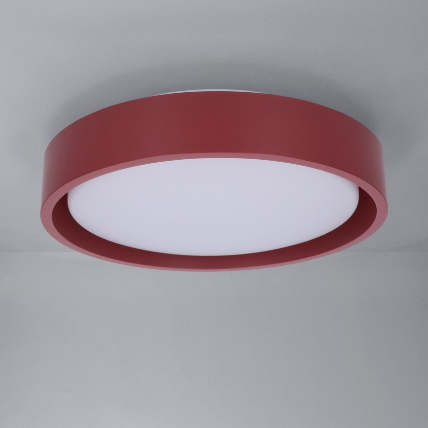 Brilagi - LED стельовий світильник MATTEO LED/24W/230V діаметр 31 см червоний