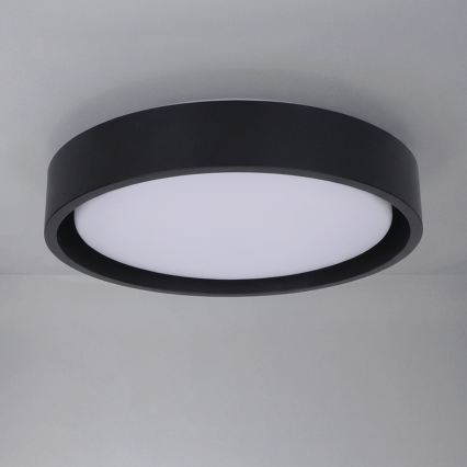 Brilagi - LED-стельовий світильник MATTEO LED/24W/230V, діаметр 31 см, чорний