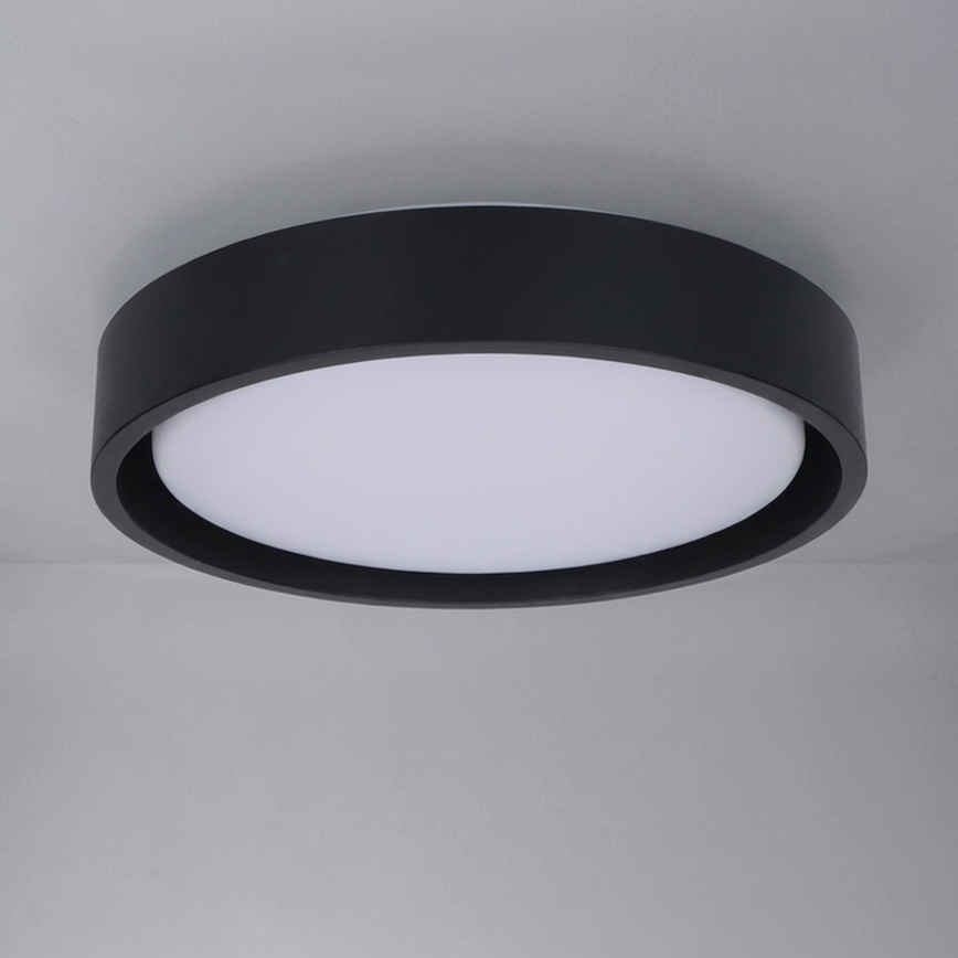 Brilagi - LED-стельовий світильник MATTEO LED/24W/230V, діаметр 31 см, чорний