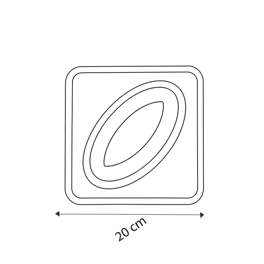 Brilagi - LED стельовий світильник MODERN MINI LED/32W/230V 3000/4000/6000K