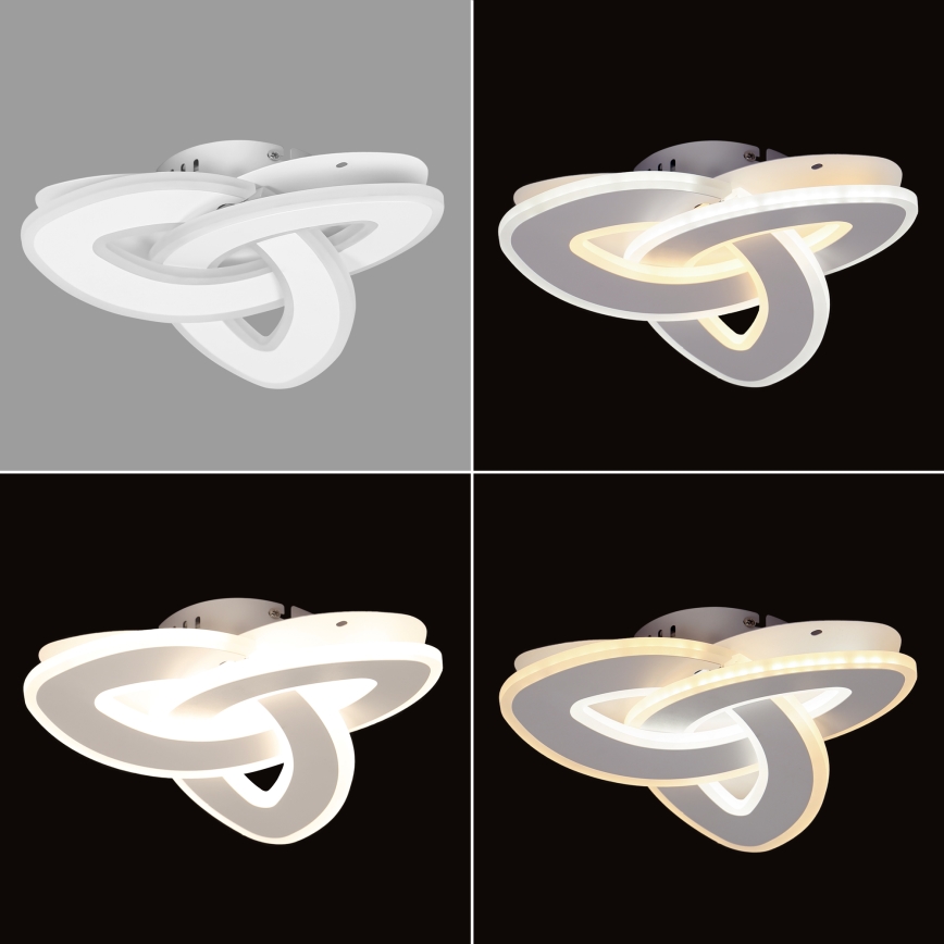 Brilagi - LED стельовий світильник зі регулюванням яскравості MODERN MINI LED/49W/230V 3000-6000K 30x30 см + пульт дистанційного керування