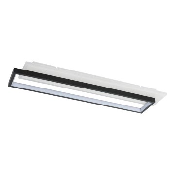 Brilagi - LED-стельовий світильник OUTLINE з регулюванням яскравості LED/66W/230V 3000-6000K 15x60 см білий/чорний + пульт дистанційного керування
