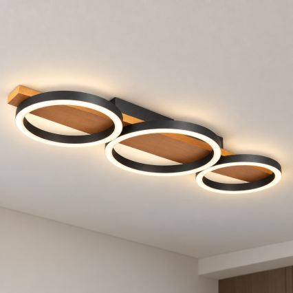 BRILAGI - LED стельовий світильник PLANK LED/28W/230V 4000K 25x70 см дерево