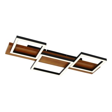 Brilagi - LED стельовий світильник PLANK LED/30W/230V 4000K 34,5x65 cm дерев'яний
