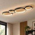 BRILAGI - LED стельовий світильник PLANK LED/38W/230V 4000K 40x120 cm дерево