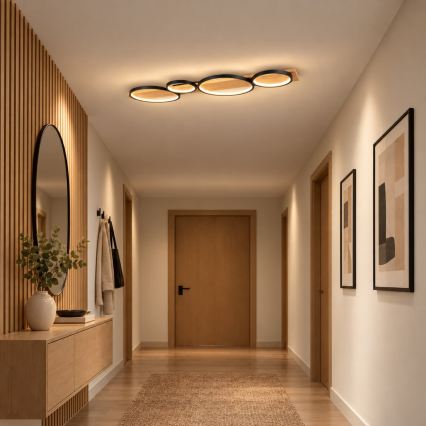 BRILAGI - LED стельовий світильник PLANK LED/38W/230V 4000K 40x120 cm дерево