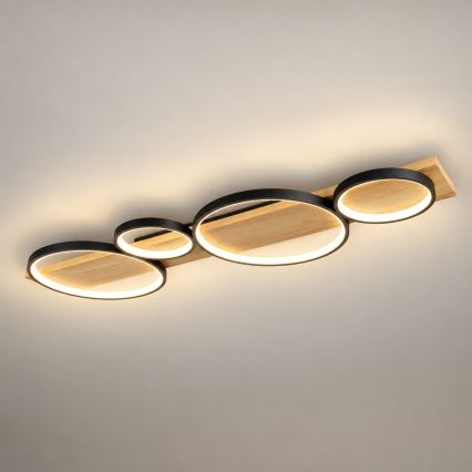 BRILAGI - LED стельовий світильник PLANK LED/38W/230V 4000K 40x120 cm дерево