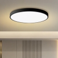 Brilagi - LED стельовий світильник POOL LED/128W/230V 3000/4500/6000K Ø 100 см чорний