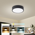 Brilagi - LED стельовий світильник POOL LED/18W/230V 3000/4000/6000K діам. 20 cm чорний