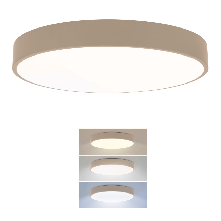 Brilagi - стельовий світильник POOL LED, 36 Вт, 230 В, 3000/4000/6000 К, діаметр 30 см, бежевий