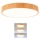 Brilagi - LED стельовий світильник POOL LED/36W/230V 3000/4000/6000K, діаметр 30 см, декор під дерево