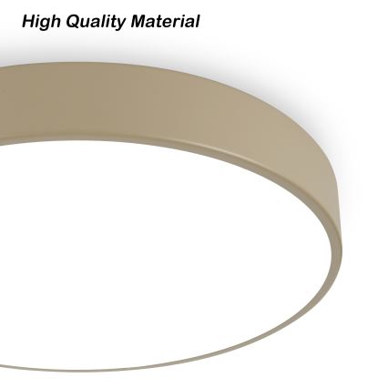 Brilagi - LED стельовий світильник POOL LED/36W/230V 3000/4500/6000K діаметр 30 см бежевий