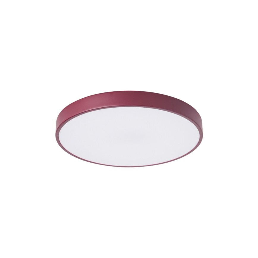 Brilagi - LED-стельовий світильник POOL LED/48W/230V 3000/4000/6000K діам. 40 см бордовий