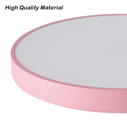 Brilagi - LED стельовий світильник POOL LED/48W/230V 3000/4000/6000K діам. 40 cm рожевий