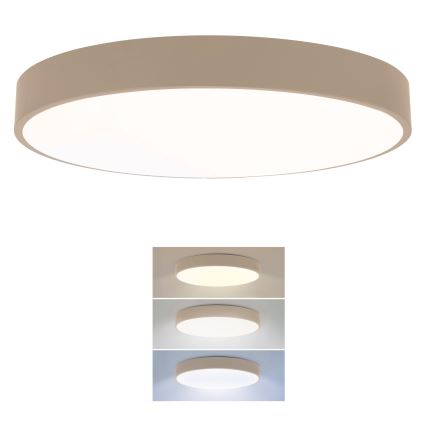 Brilagi - LED стельовий світильник POOL LED/48W/230V 3000/4000/6000K діаметр 40 см бежевий