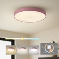 Brilagi - LED стельовий світильник POOL LED/60 Вт/230 В 3000/4000/6000 К діам. 50 см рожевий