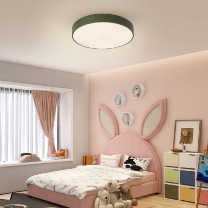 Brilagi - LED стельовий світильник POOL LED/60W/230V 3000/4000/6000K Ø 50 см зелений