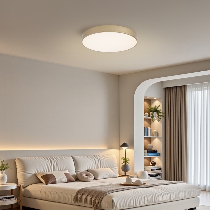 BRILAGI - LED стельовий світильник POOL LED/60W/230V 3000/4000/6000K діаметр 50 cm золотистий