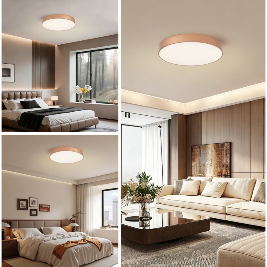 BRILAGI - LED стельовий світильник POOL LED/60W/230V 3000/4000/6000K діам. 50 cm бронзовий