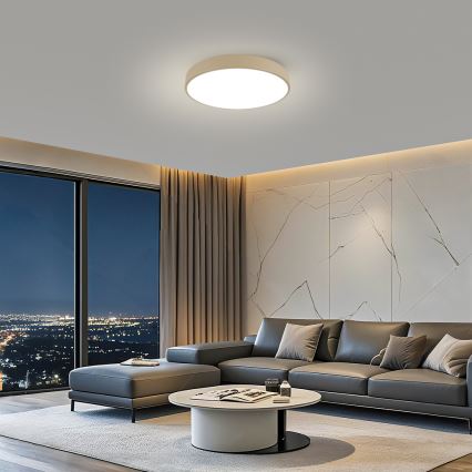 Brilagi - LED стельовий світильник POOL LED/60Вт/230В 3000/4500/6000К діаметр 60 см бежевий