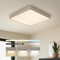 BRILAGI - LED стельовий світильник POOL SQUARE LED/36W/230V 3000-6000K 40x40 cm бежевий + дистанційне керування