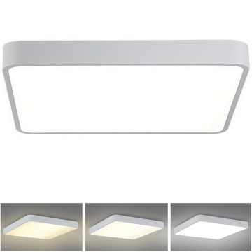 Brilagi - LED стельовий світильник POOL SQUARE LED/48W/230V 3000/4500/6000K 50x50 см білий