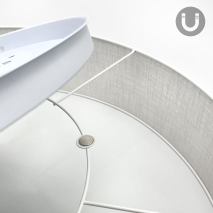 Brilagi - LED стельовий світильник SIRIJA 4xE27/60W/230V, діаметр 60 см, білий