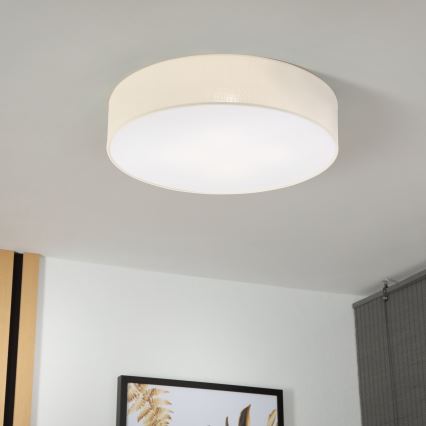 Brilagi - LED стельовий світильник SIRIJA, 4×E27, макс. 60 Вт, 230 В, діаметр 60 см, кремовий